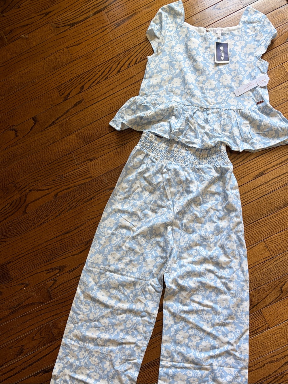NWT Tahari cotton outfit girls size 12